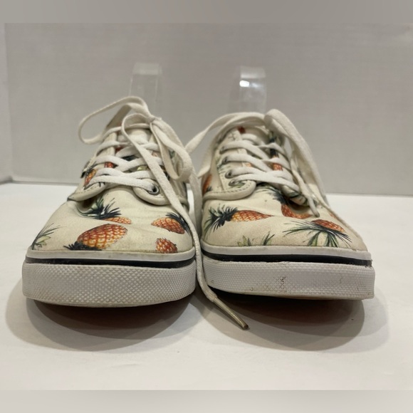 Vans Pineapple Print Sneakers Women’s Size 6 - Picture 6 of 11